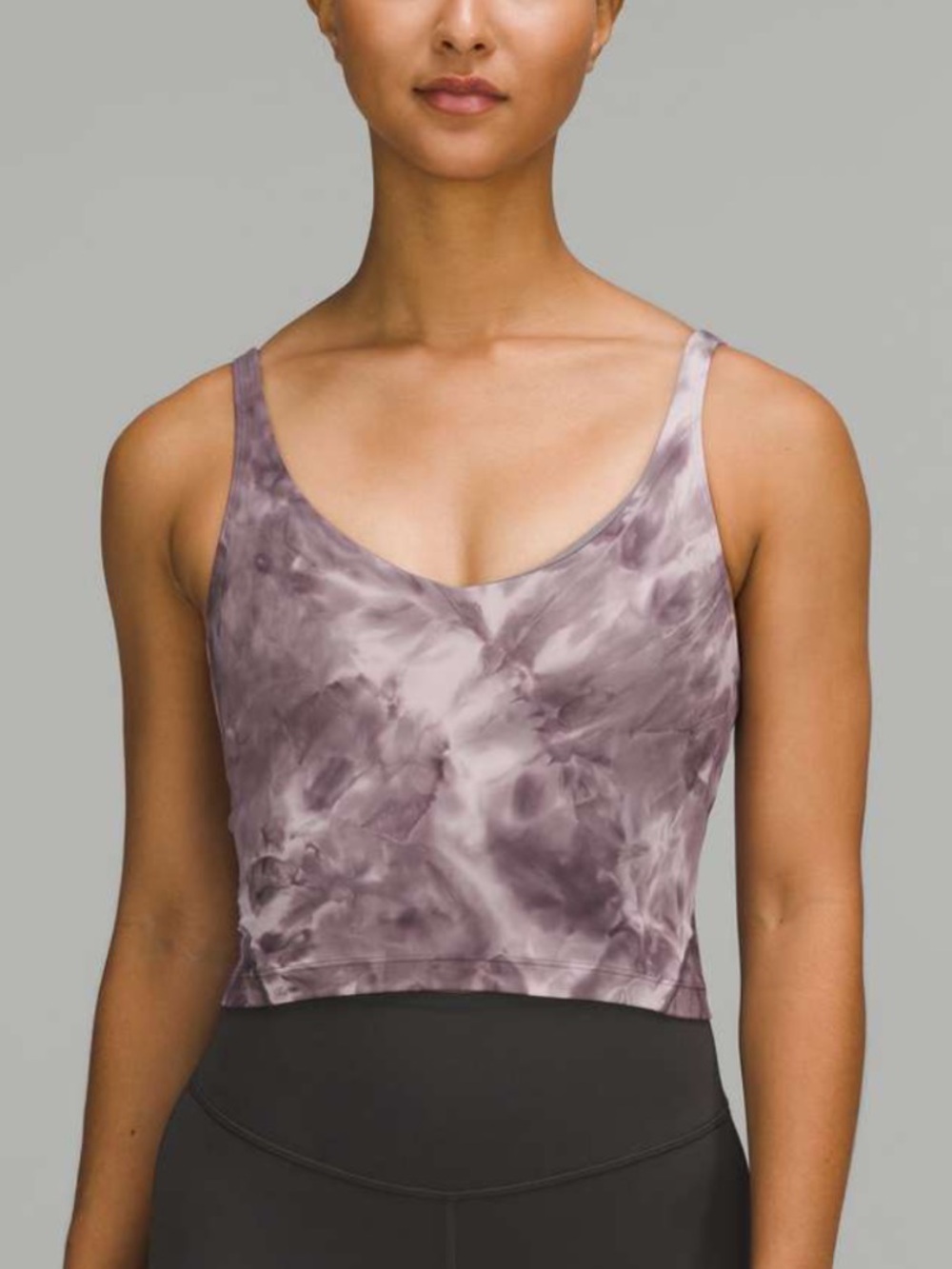 Lululemon Purple Berry Diamond Dye Align Athletic Tank Top